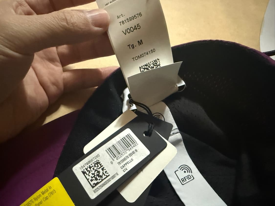 스톤아일랜드 나일론 메탈 볼캡 (M size) 상품이미지5