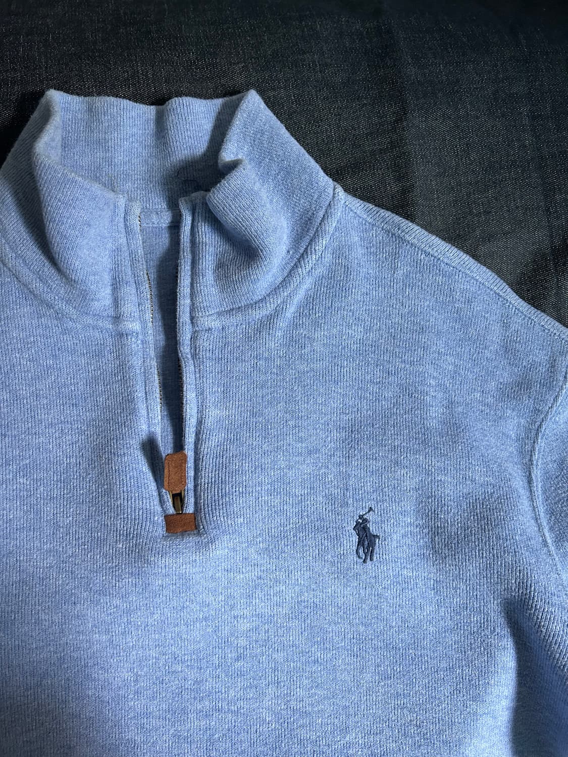 폴로랄프로렌 1/4 쿼터 집업 니트 상품이미지3