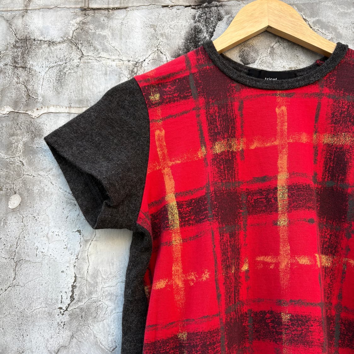 Comme des Garcons 꼼데가르송 트리콧 반팔 니트 상품이미지3