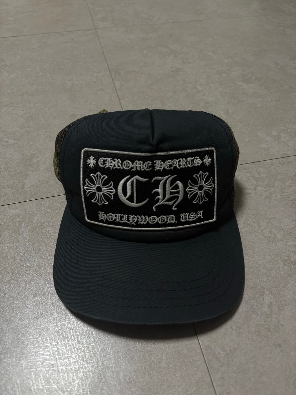 크롬하츠 CH 할리우드 트러커햇 블랙 카모 상품이미지3