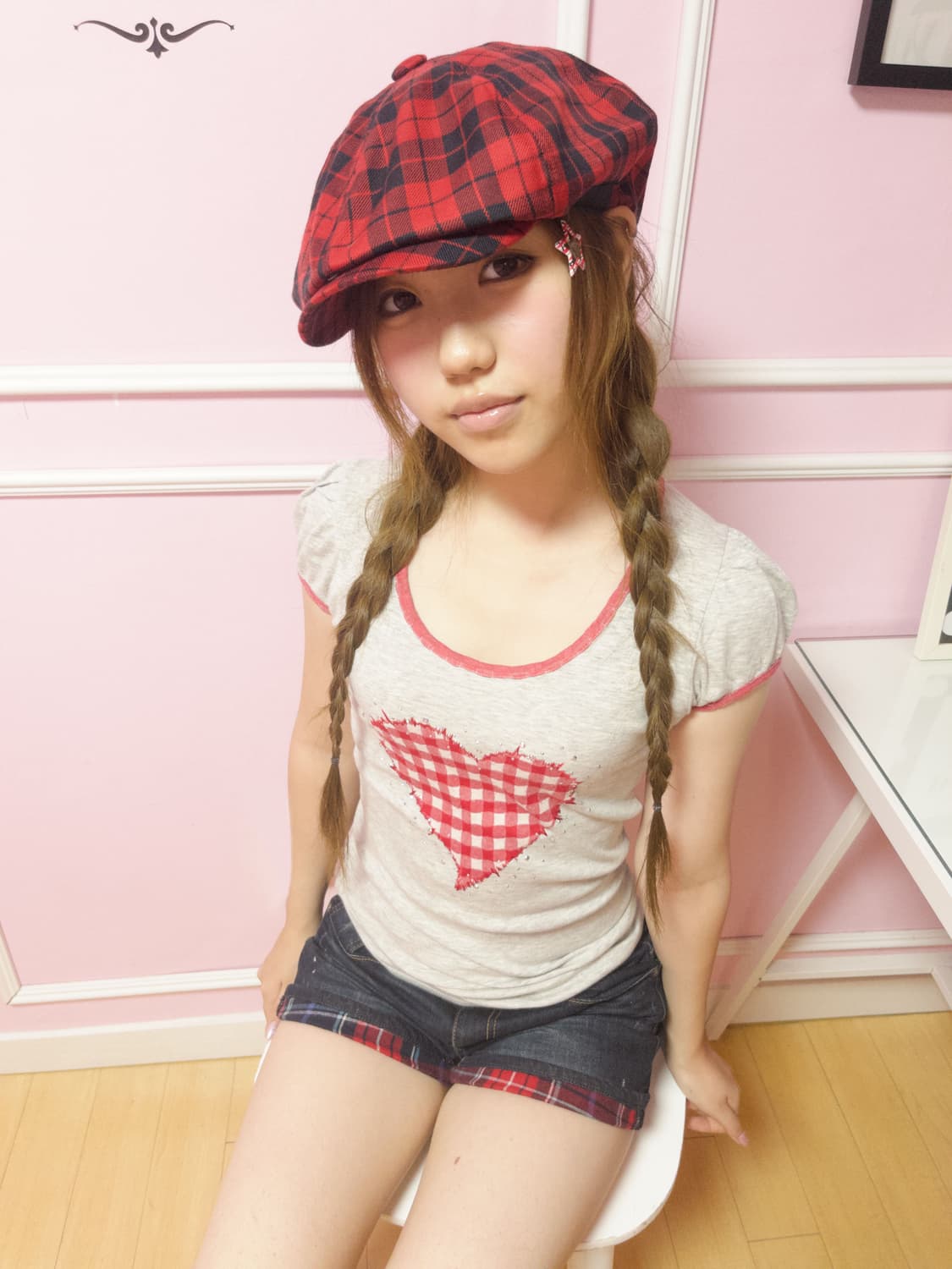 Vintage heart top 상품이미지1