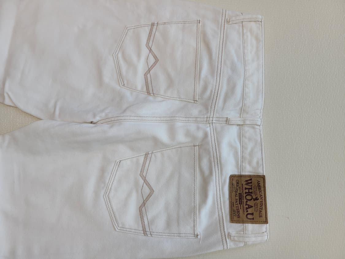 후아유 WHO.A.U 남자 청바지 32 화이트  상품이미지10