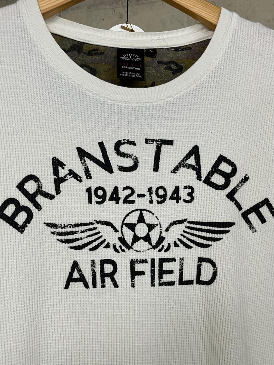 SMACK AIRFIELD WAFFLE T-SHIRT 상품이미지5