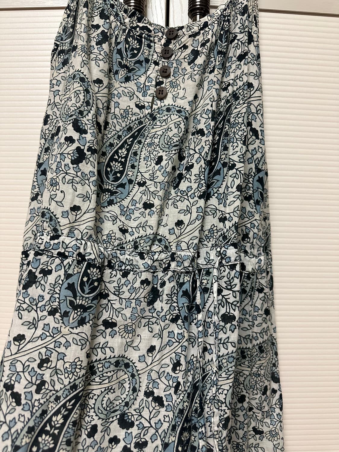 빈티지 페이즐리 미디 원피스 상품이미지2