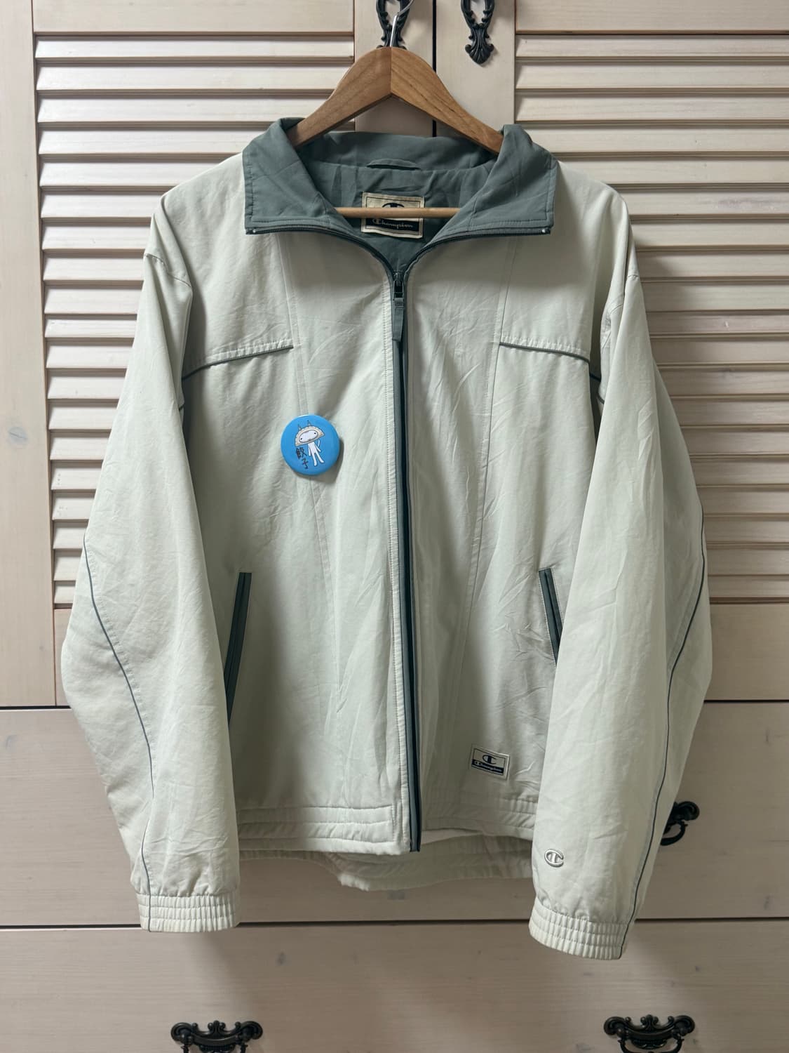 일본빈티지 카키 챔피온 바람막이 바막 모리걸 히피 아디다스 나이키 상품이미지2