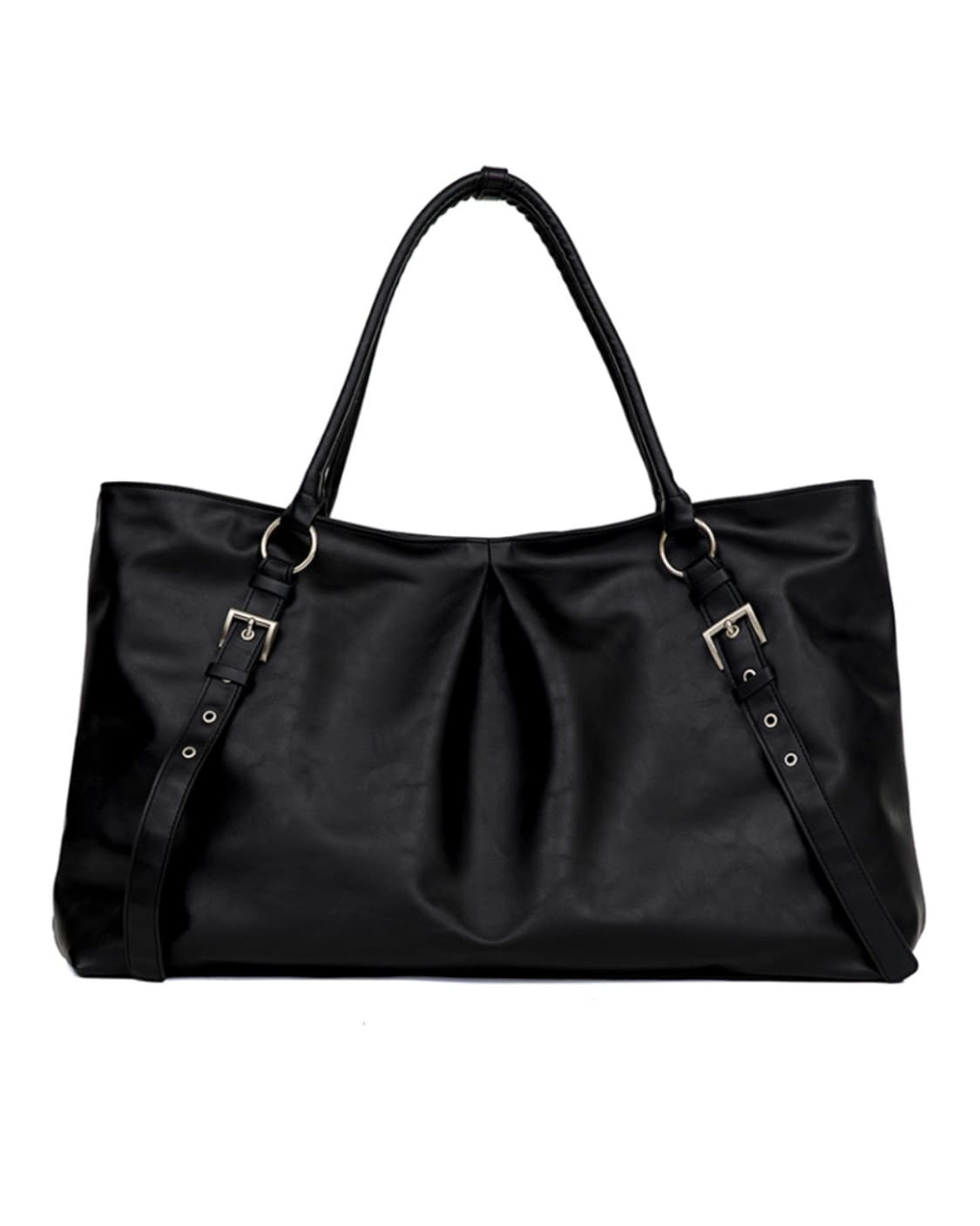 이유경X여밈 - 트라페즈 백 블랙 상품이미지3