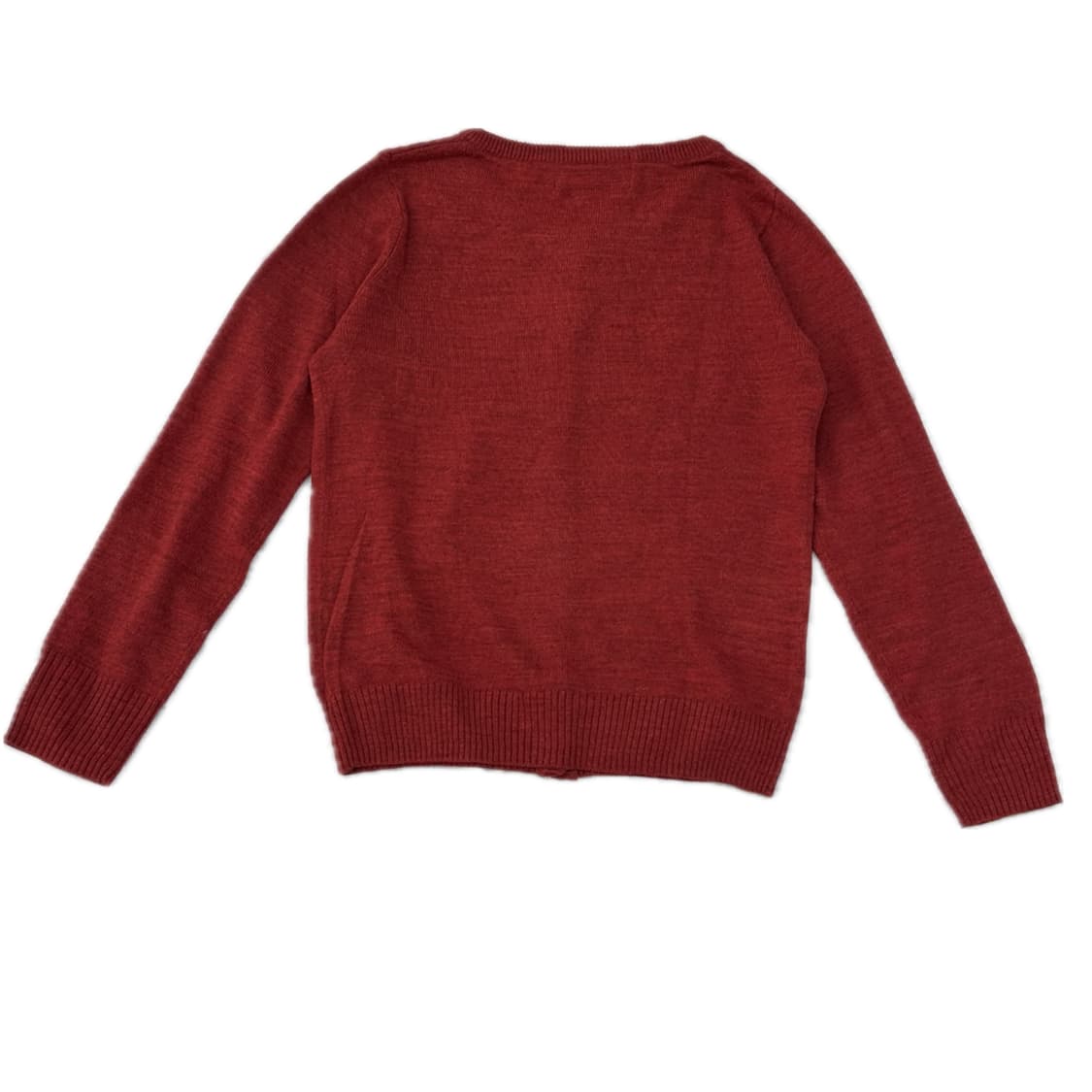 SOSPITA 레드 러블리 베이직 가디건 그런지 히피 가을 하구미  상품이미지3