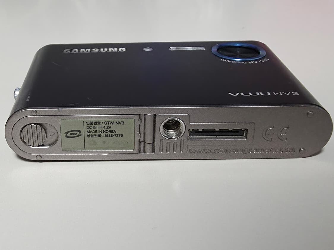 삼성 블루 NV3 빈티지 디지털카메라(하자) 상품이미지5