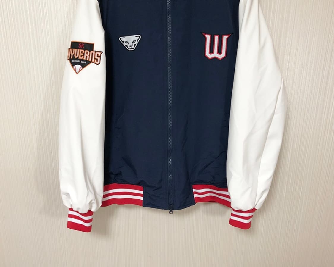KBO 다이나핏 SK와이번스 어센틱 동계누빔자켓 2XL(110) 상품이미지3