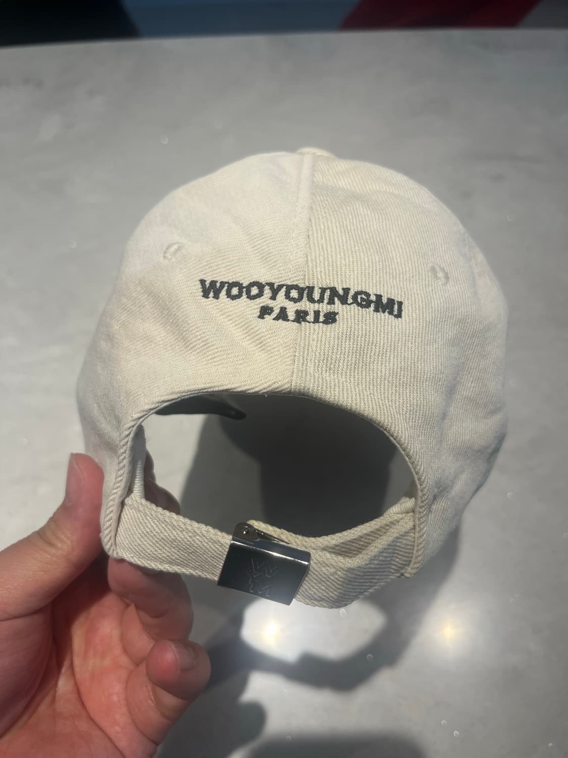 우영미 베이지 볼캡 상품이미지2