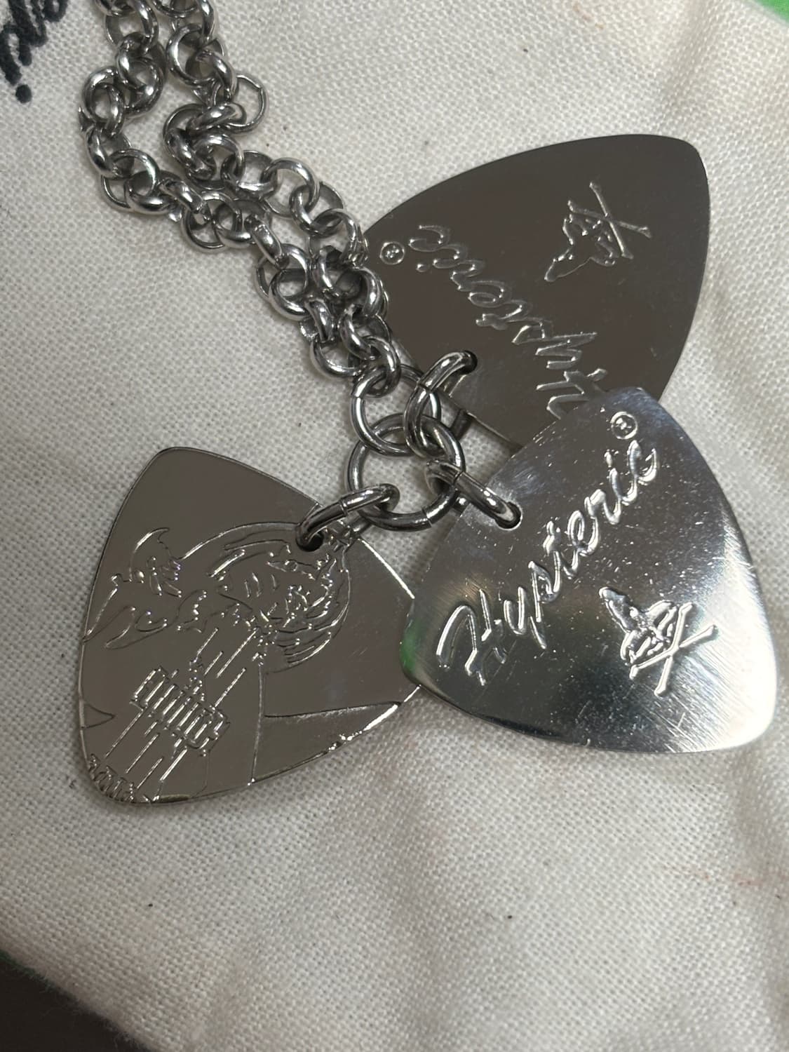 히스테릭글래머 기타 피크 목걸이 (리쿠착용) 상품이미지5