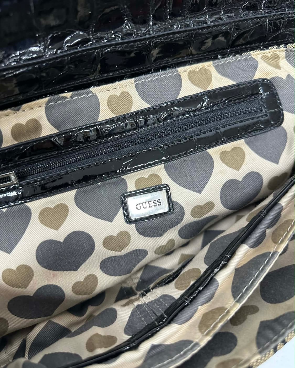 게스 아카이브 00s Y2K 패턴 숄더백 상품이미지6