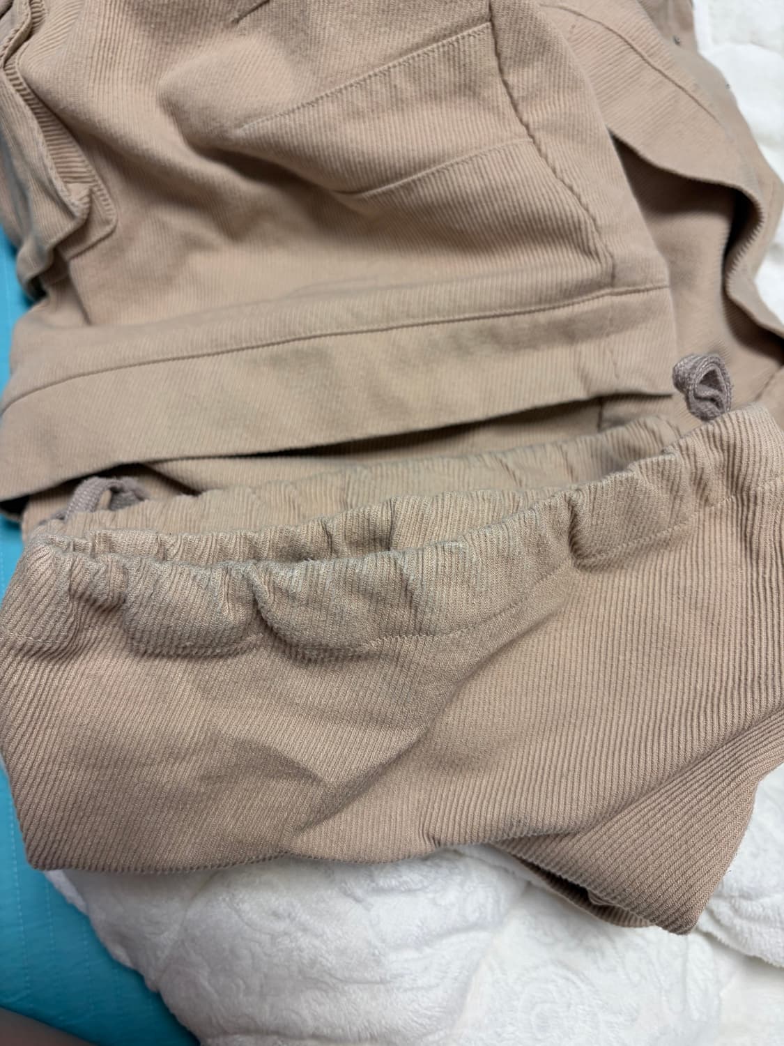 [3]카미엔 타이탄 배기 팬츠 베이지 상품이미지3