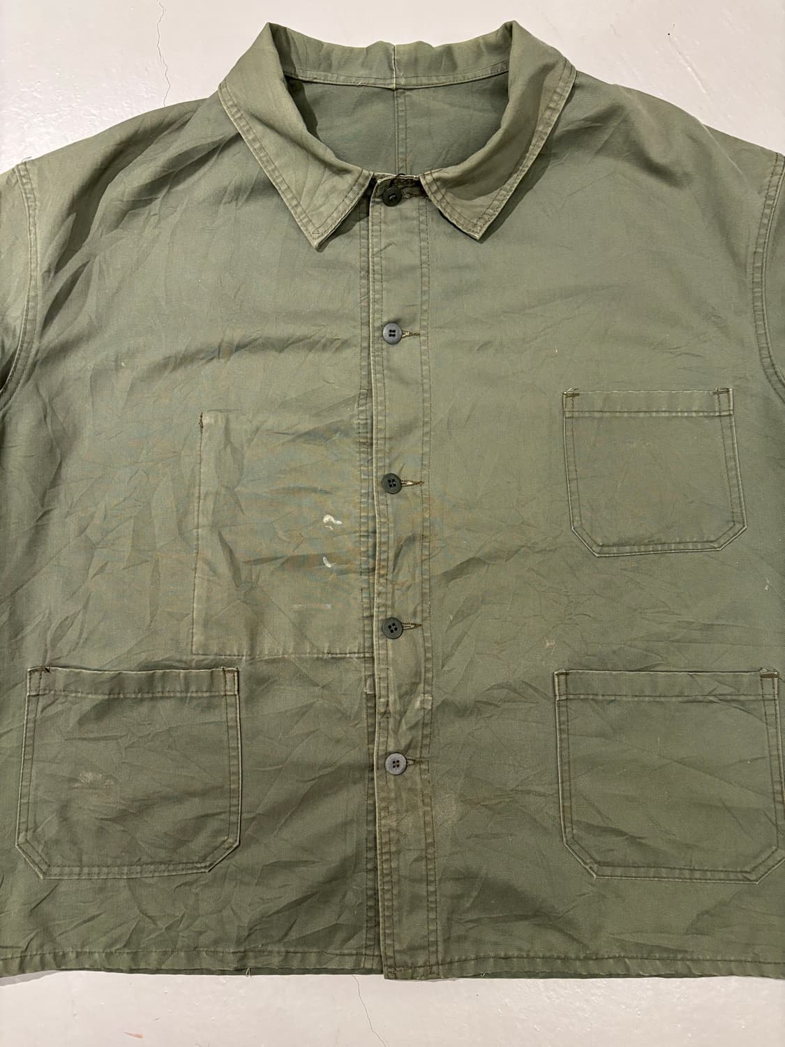 80s~90s 빅사이즈 프렌치 워크 자켓 상품이미지5