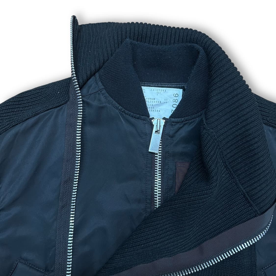 사카이 블랙 패널 베스트 상품이미지4