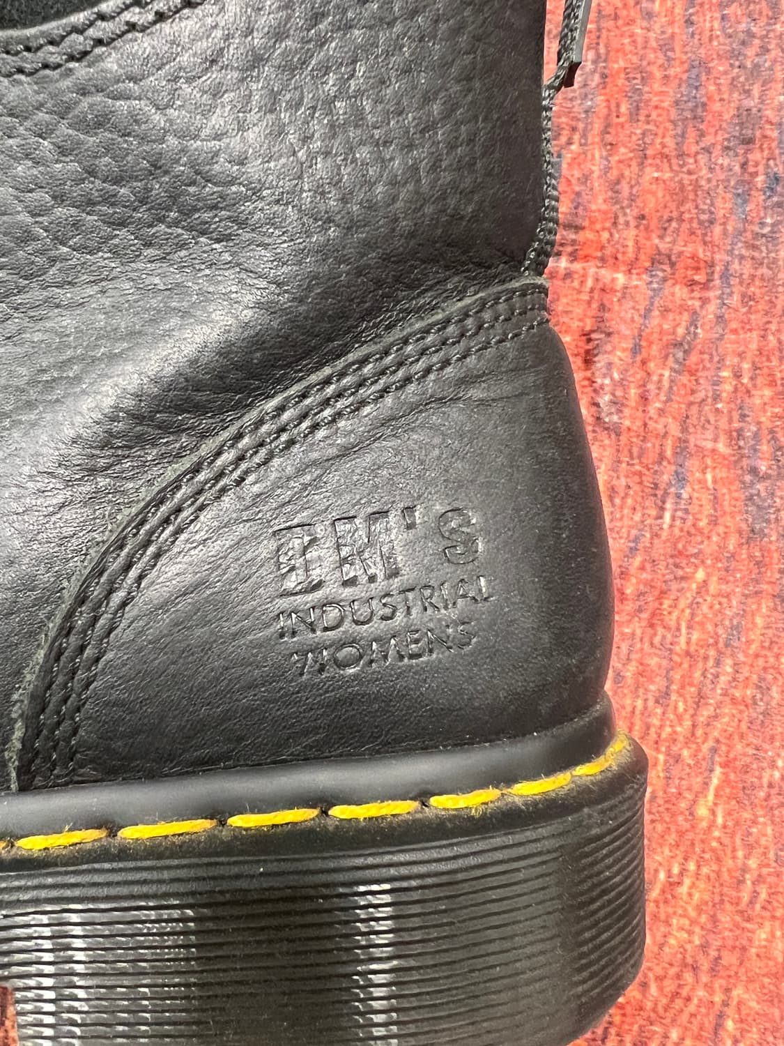 [240] 닥터마틴 스틸토 세이프티 첼시부츠 블랙 상품이미지5