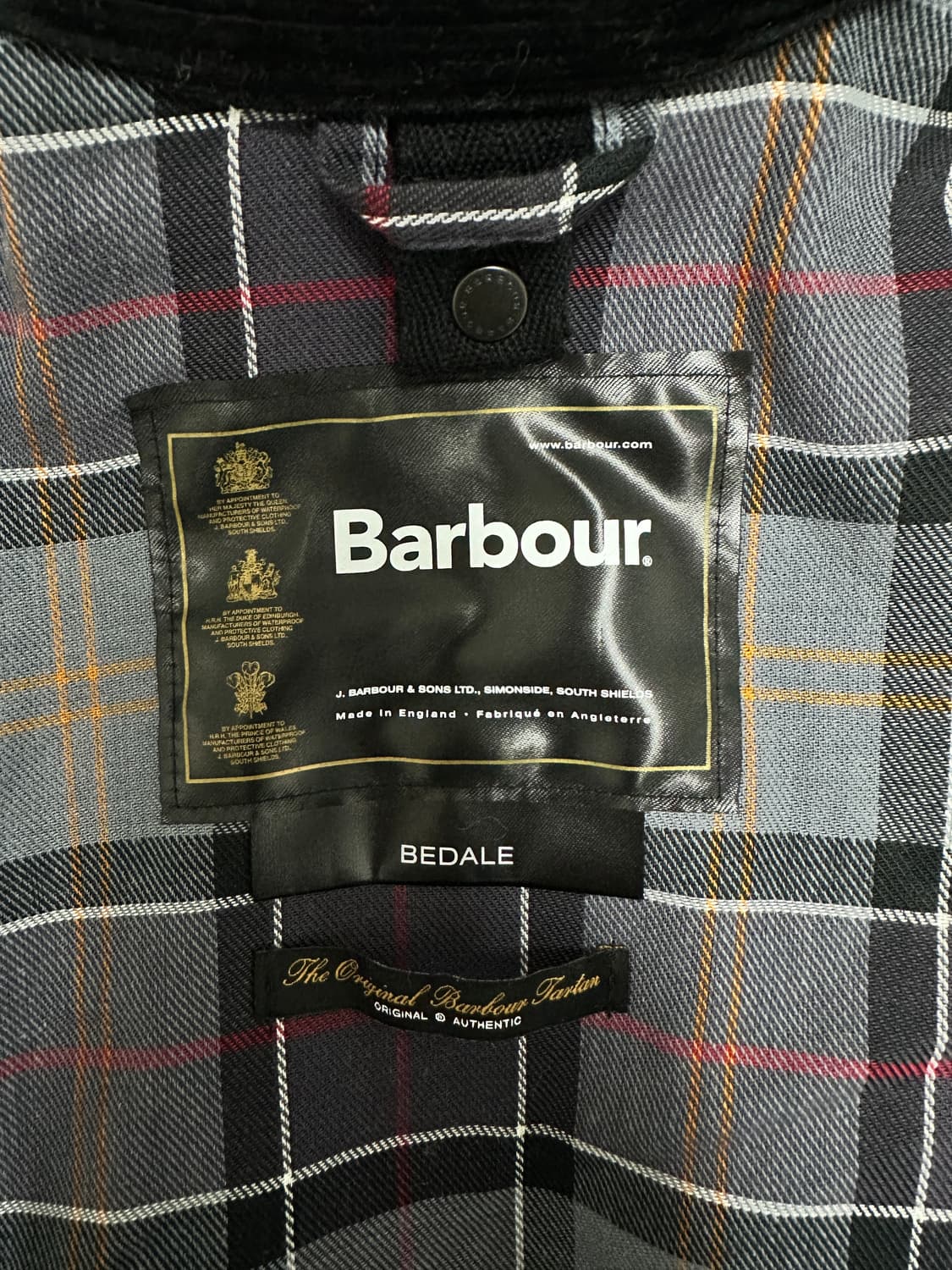 바버 비데일 블랙 38 사이즈 상품이미지5