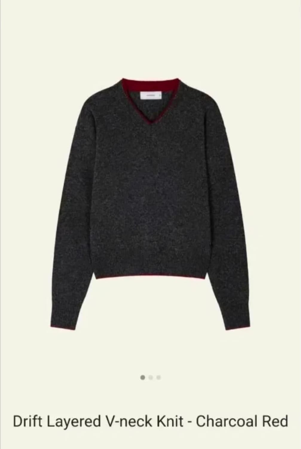 웨이비니스 레이어드 니트 상품이미지1