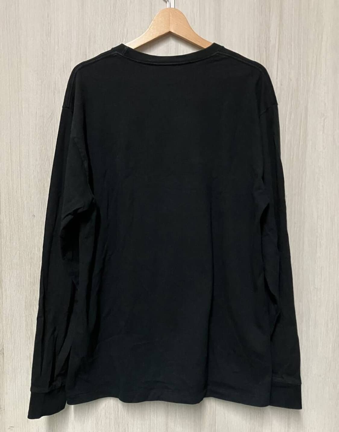 베이프 빅 에이프 헤드 롱슬리브 티셔츠 블랙 상품이미지2