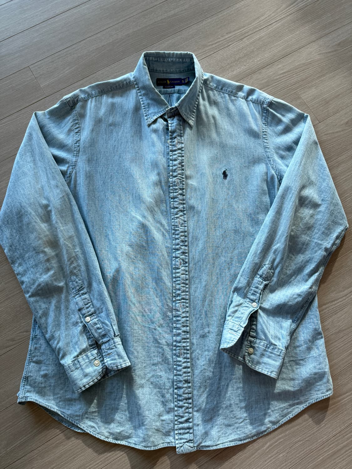 polo 폴로 샴브레이 셔츠 xl 상품이미지1