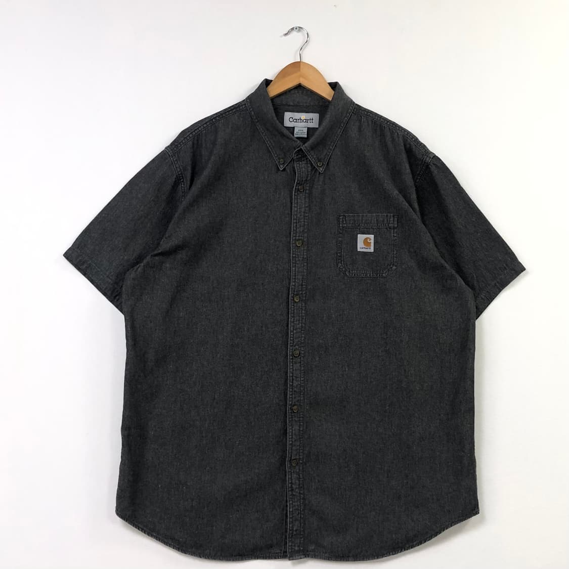 Xxl 칼하트 블랙 데님 셔츠 상품이미지2