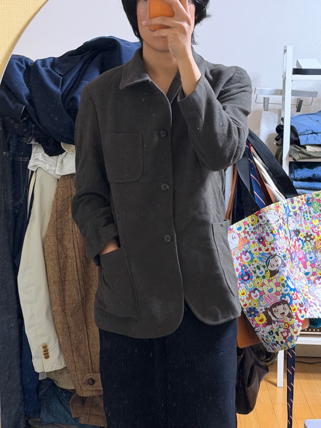 버버리 런던 울캐시미어 워크자켓 상품이미지3