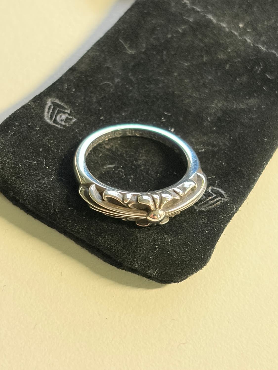 크롬하츠 베이비 플로랄 링 US7 상품이미지5