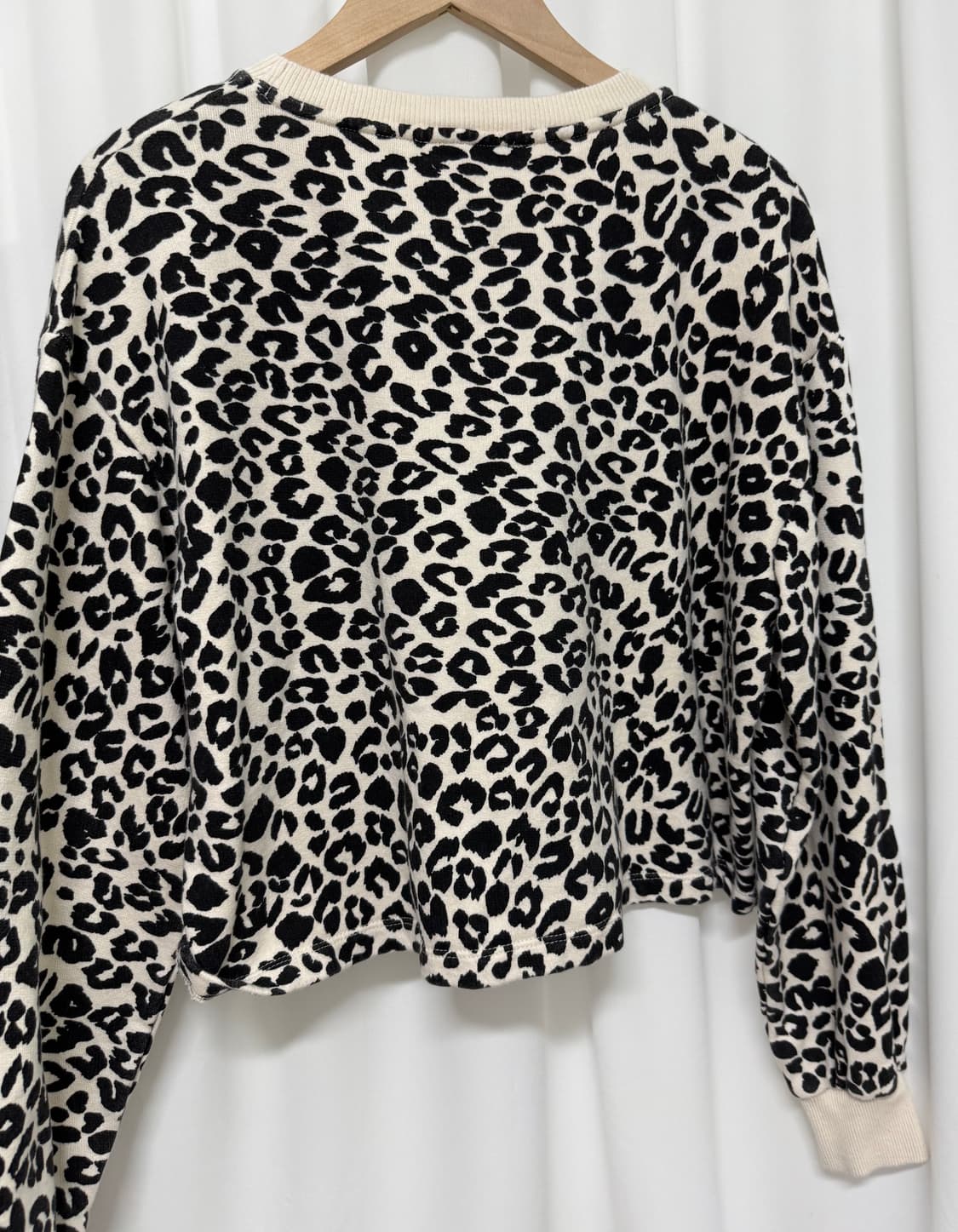 ZARA 자라 레오파드 맨투맨 상품이미지7