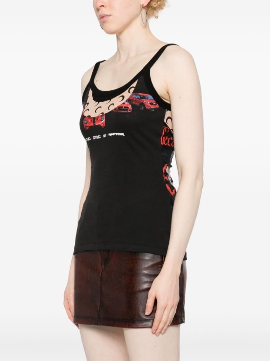 Marine Serre]Regenerated Graphic Top 상품이미지4