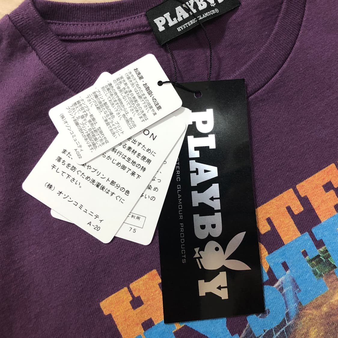 히스테릭 글래머 플레이보이 아트워크 반팔티 상품이미지4