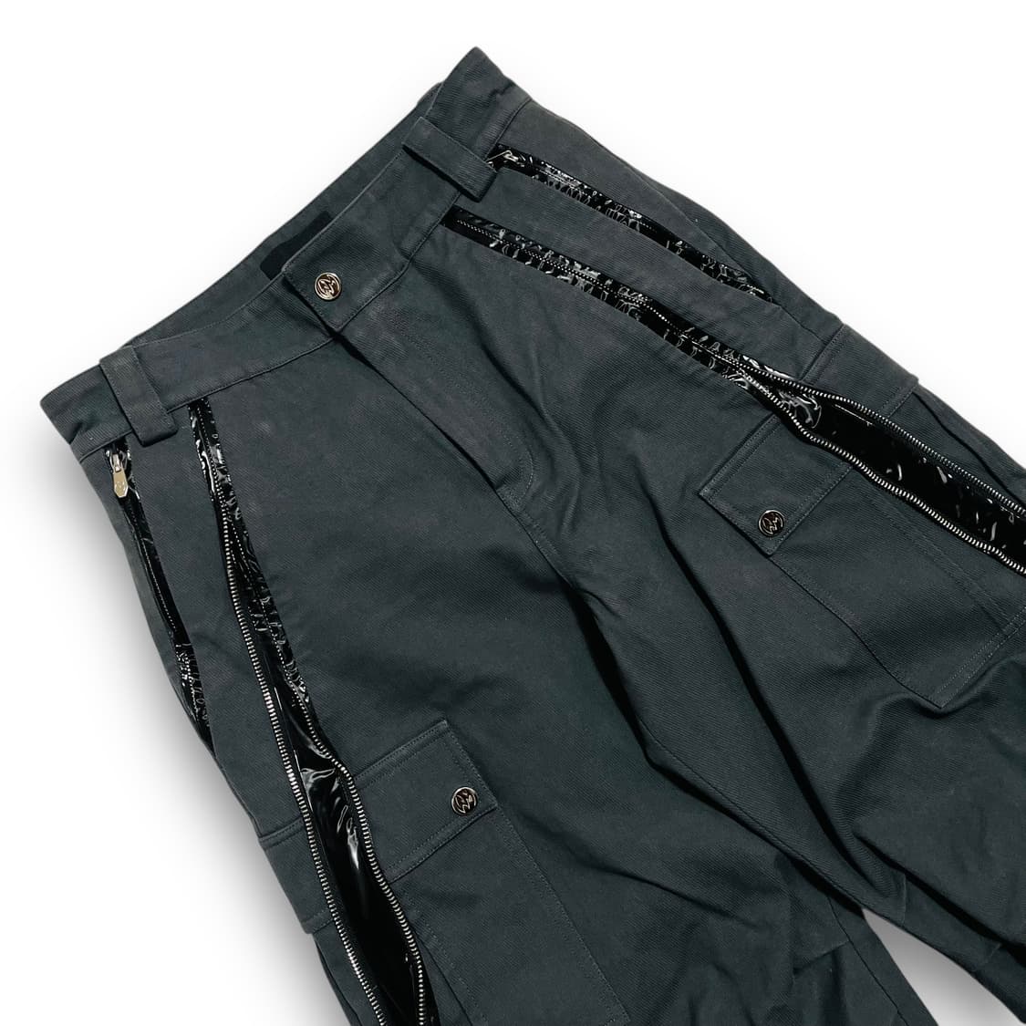 위어드 마켓 아이콘 해체주의 사이드 카고팬츠 상품이미지4