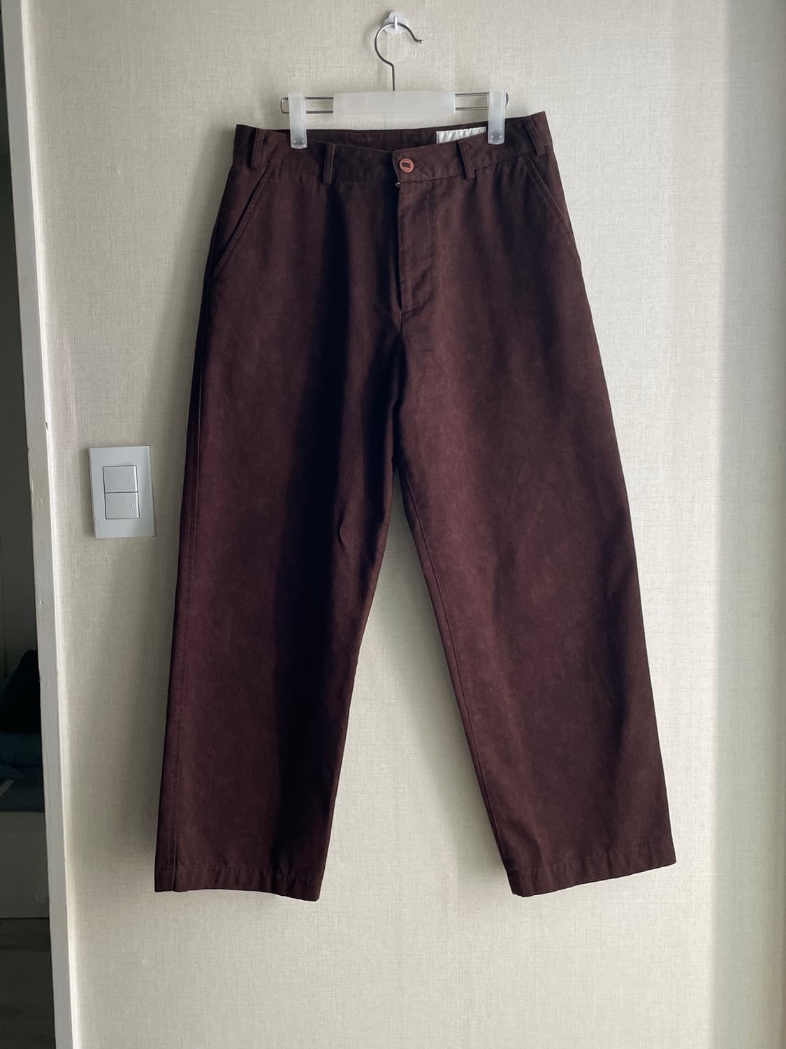 이얼즈어고 Y950 브라운데님 팬츠 2사이즈 상품이미지2