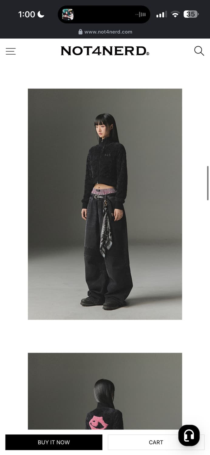 not4nerd fur zip up 상품이미지3