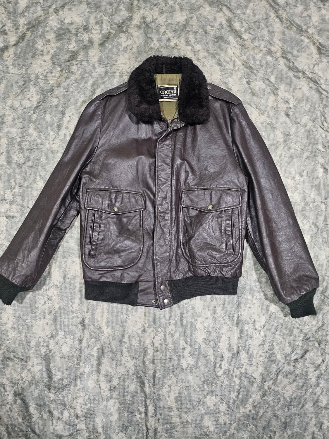 쿠퍼사 G1 레더자켓 42 상품이미지1