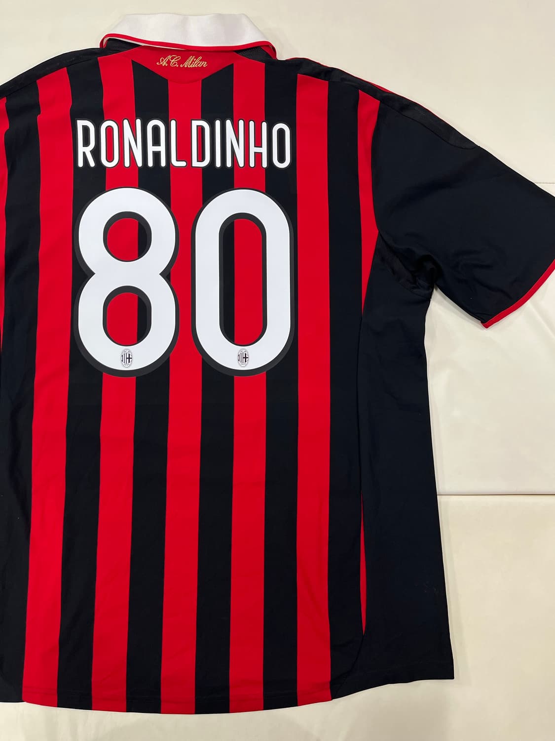 아디다스 09-10 AC 밀란 홈 호나우지뉴 가우초 상품이미지9