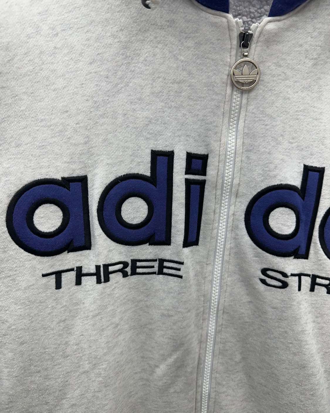 (L)80~90'S 아디다스 빅로고 점퍼-M1174 상품이미지5