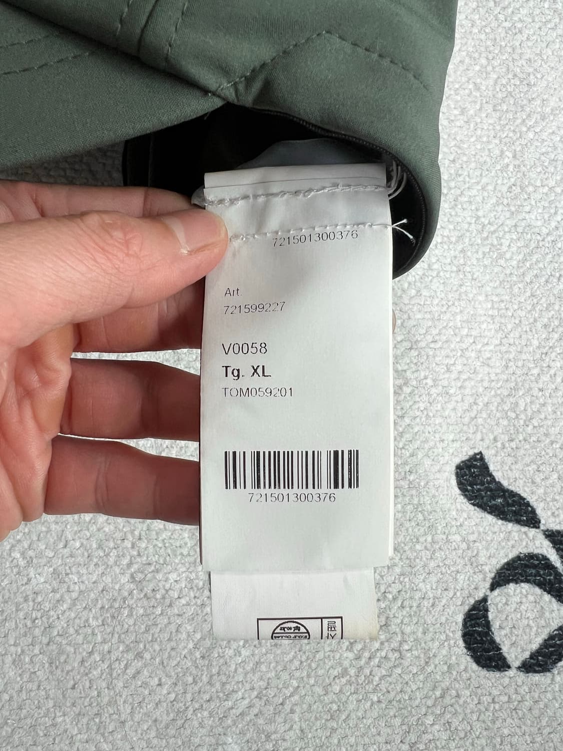 스톤아일랜드 볼캡 xl 상품이미지6