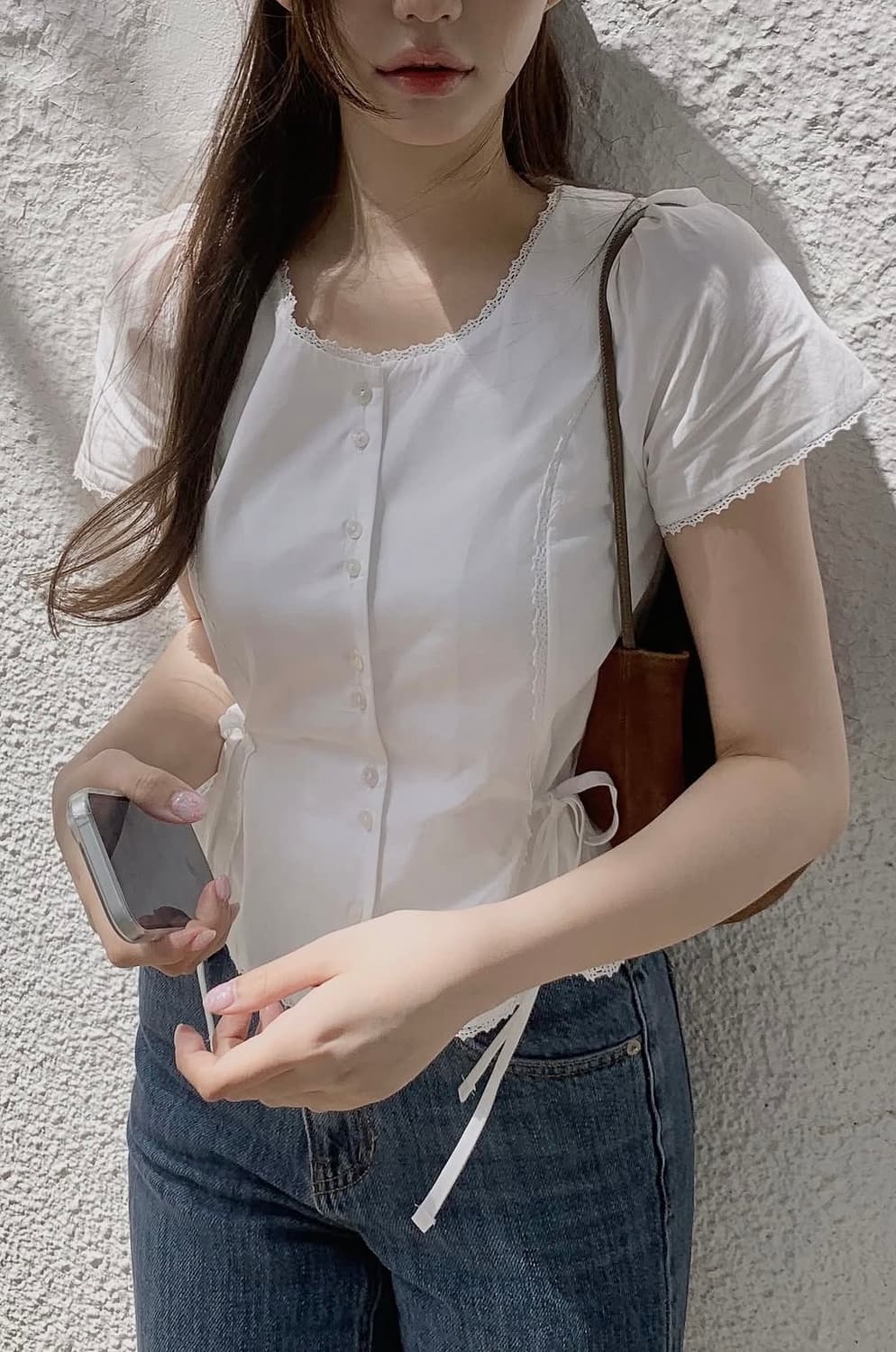 제니오 레아 블라우스 M 상품이미지2