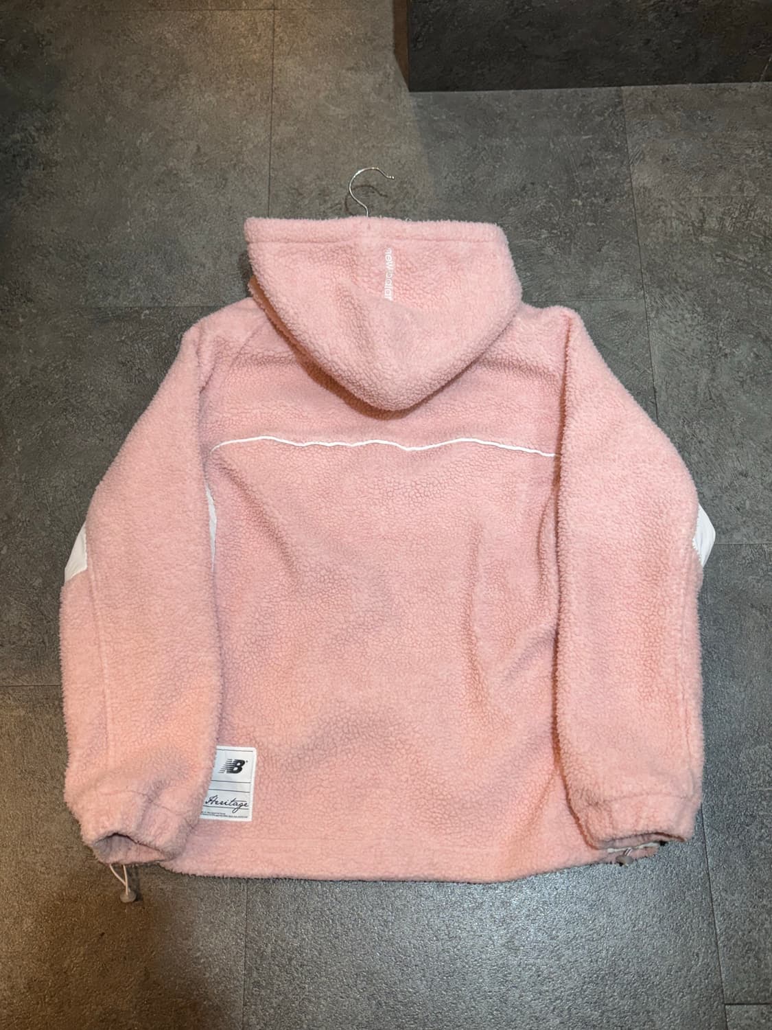 뉴발란스 양털 후리스 뽀글이잠바 95사이즈 상품이미지3