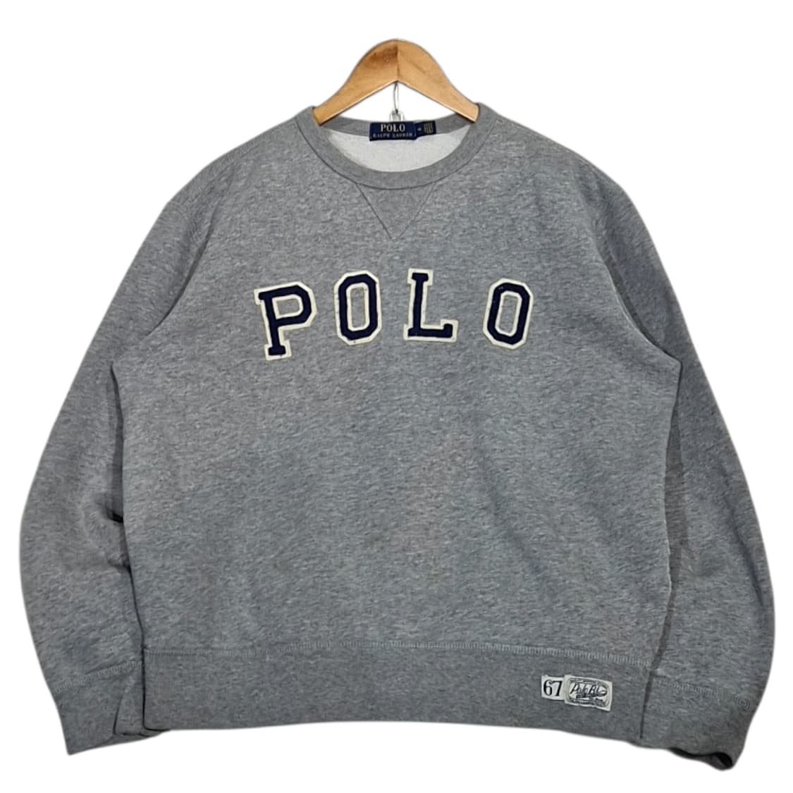 폴로 랄프로렌 레터링 맨투맨 상품이미지1