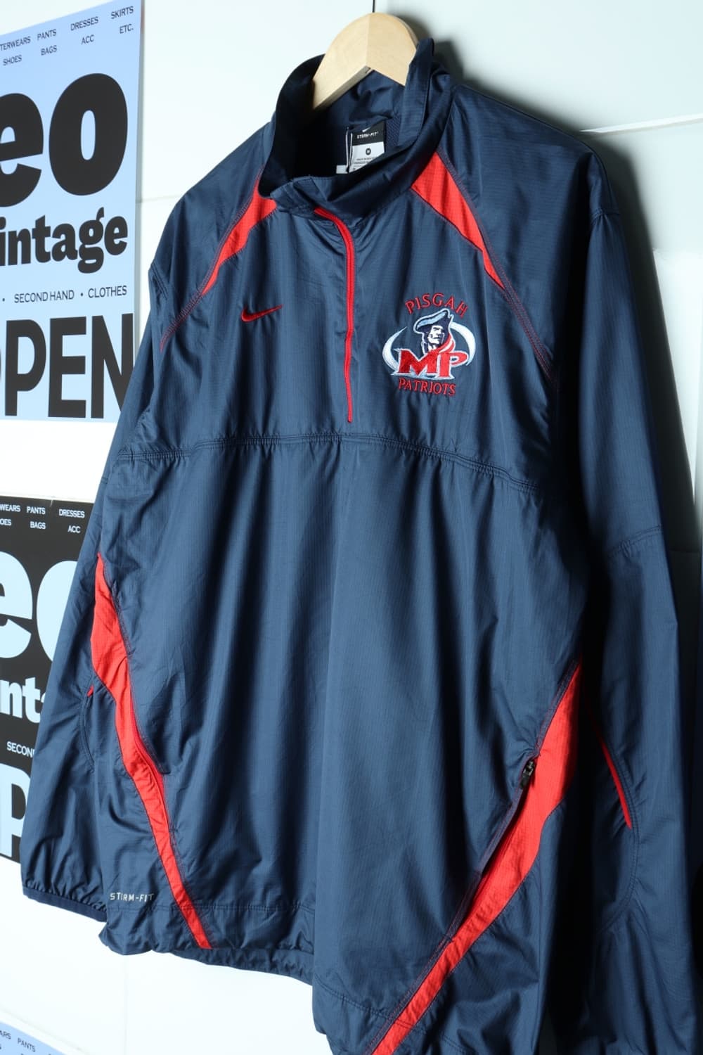 (M-2XL) 나이키 집업 바람막이 점퍼자켓 USA 올드스쿨-H30536 상품이미지1