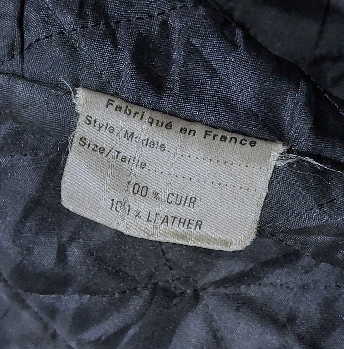 프랑스군 60~70s 레더 파일럿 자켓 (105-110)  프렌치 레더 상품이미지10