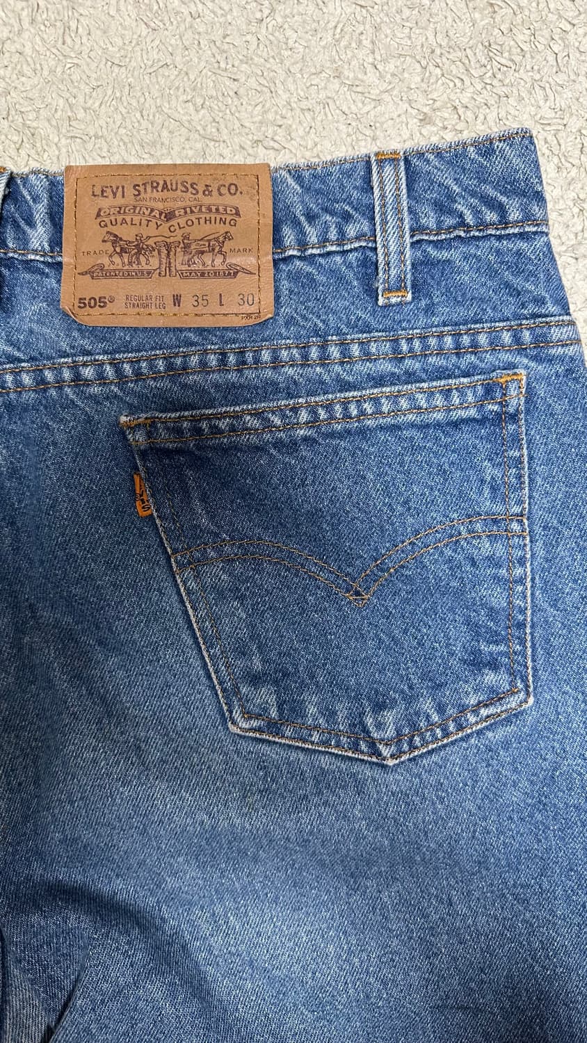 Levi's 90s 리바이스 505 오렌지 탭 W35 L30 상품이미지3