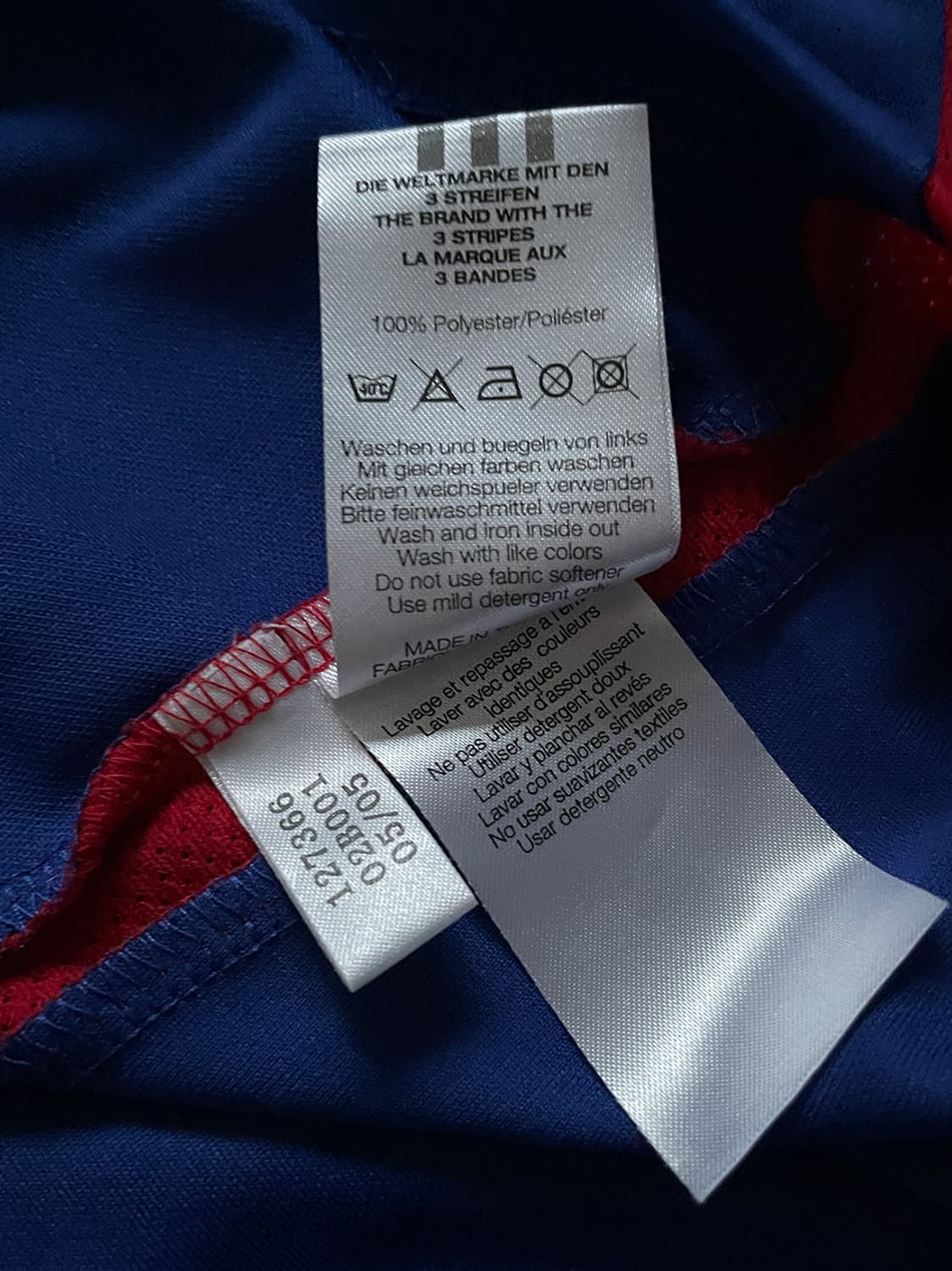 아디다스 유니폼 져지 반팔 상품이미지9