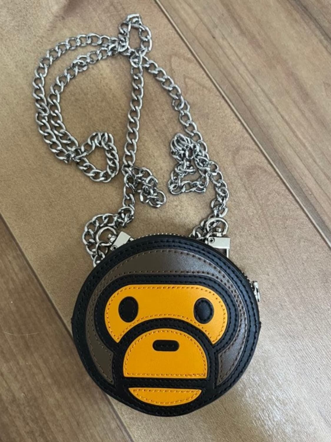 Bape 베이프 마일로 페이스 미니 숄더백 블랙 상품이미지1