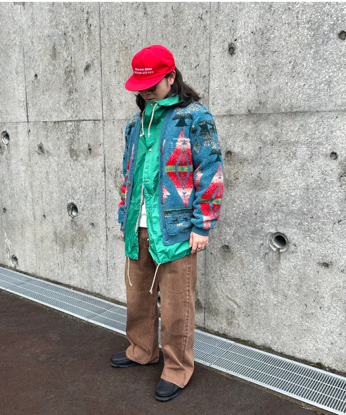 빔즈플러스 BEAMS PLUS Cardigan Boa Jacquard 상품이미지3