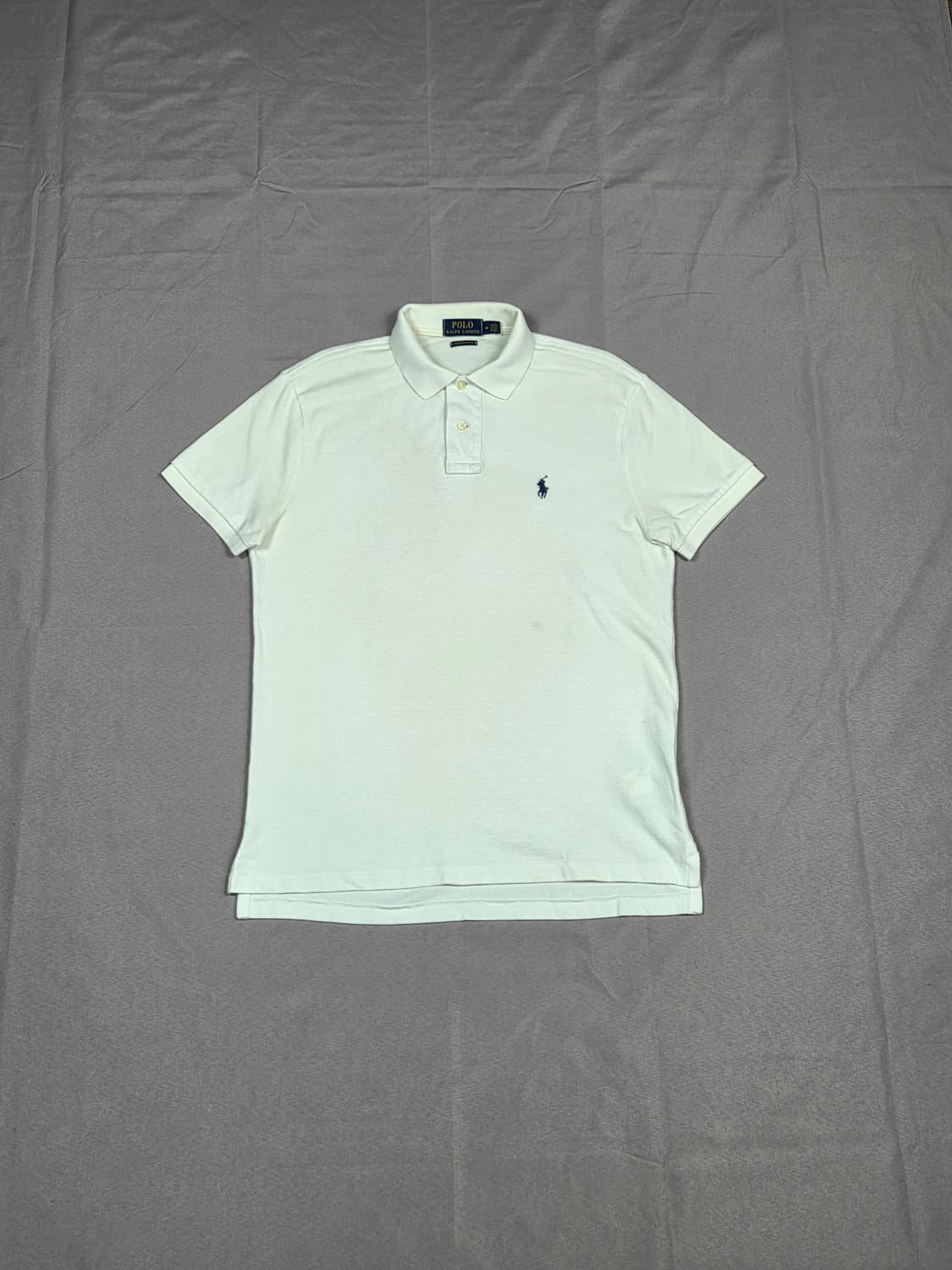 [폴로 랄프로렌] 커스텀 슬림 핏 포니 반팔 카라티 | S00090 상품이미지1