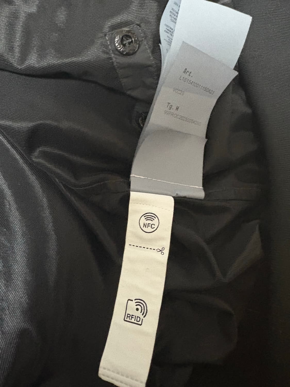 스톤 아일랜드 26SS 크링클랩스 바람막이 M 상품이미지8