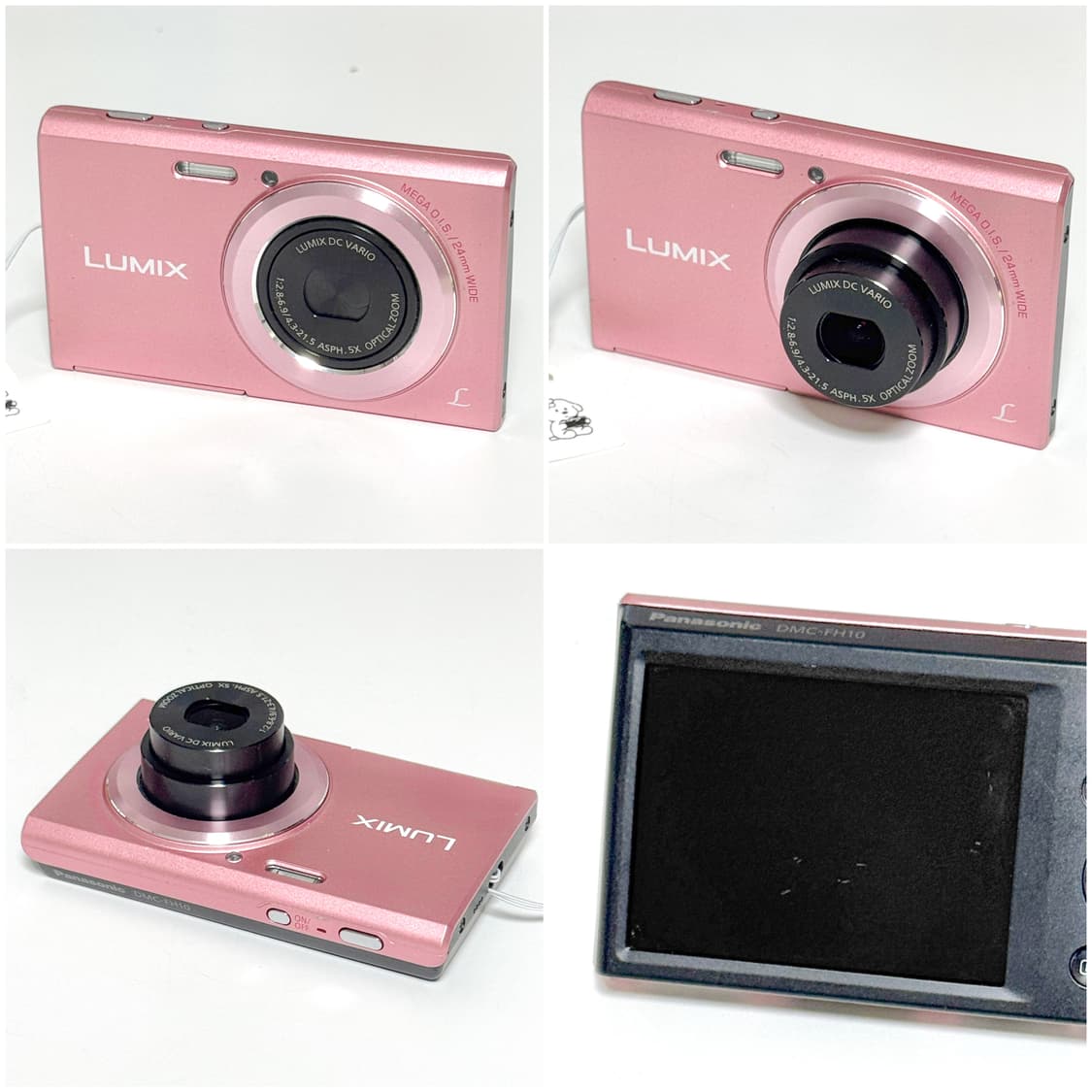 파나소닉 루믹스 FH10 베이비핑크 빈티지디카 상품이미지2