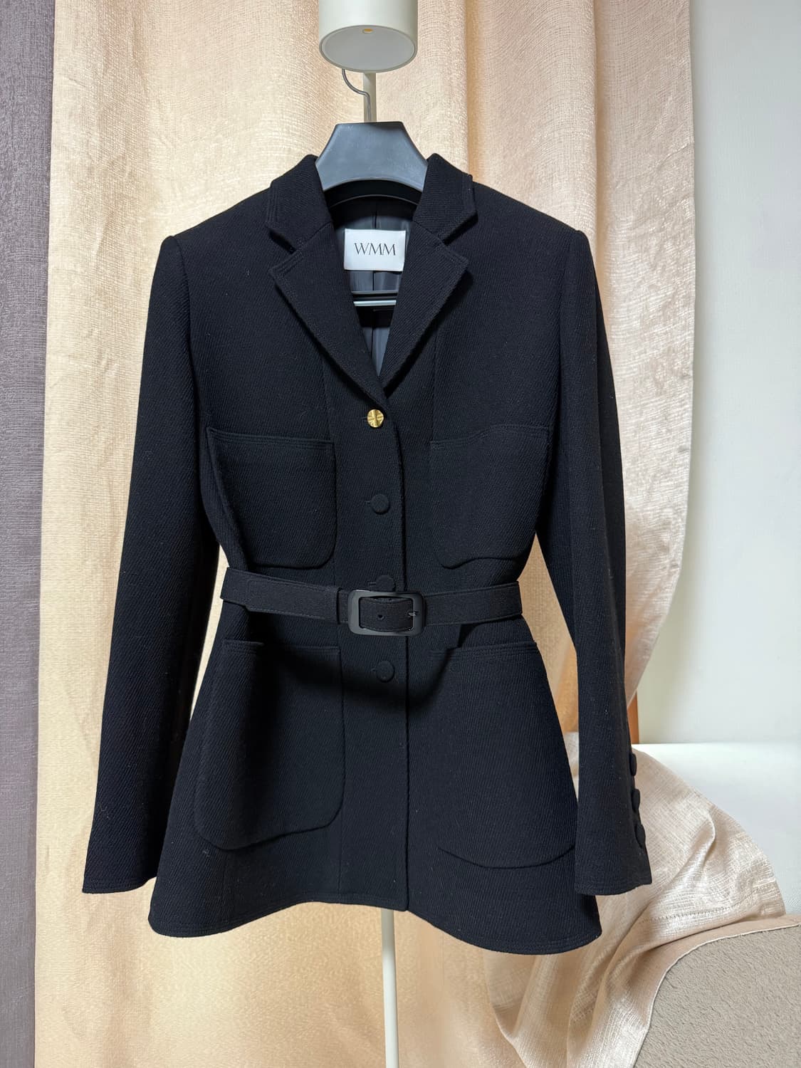 WMM 자켓 블랙 S몰 상품이미지4